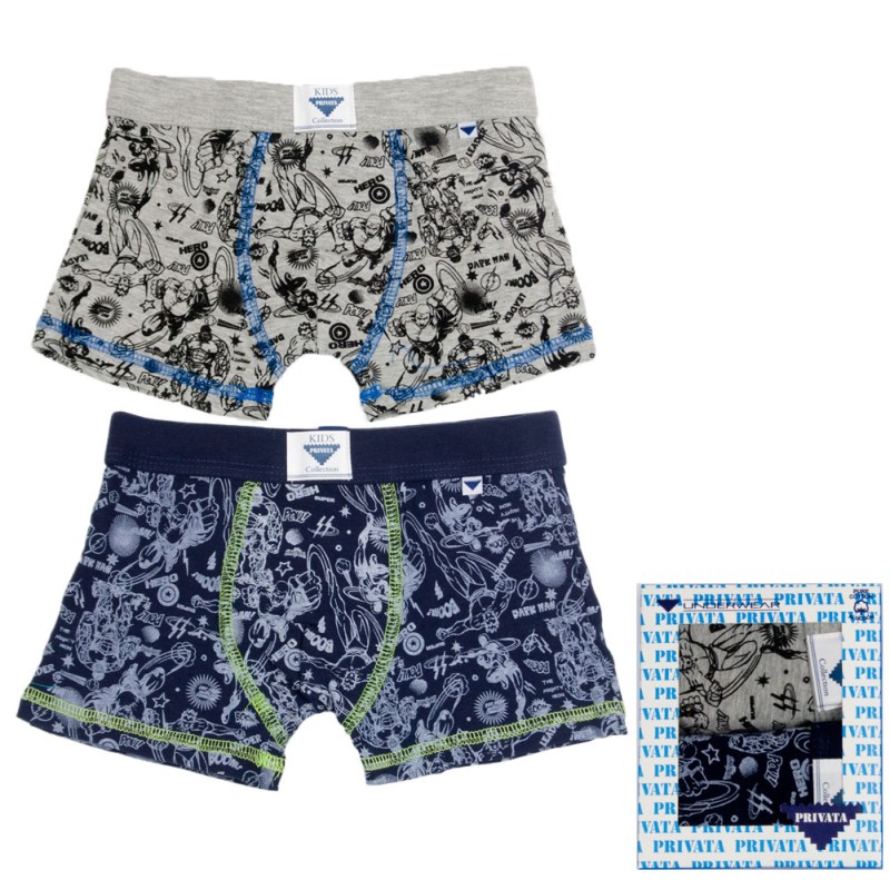 BOXER NIÑOS PACK/2 PRIVATA