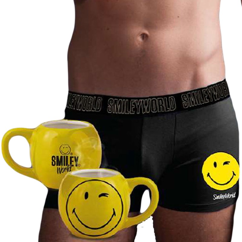 BOXER SMILEY TAZA