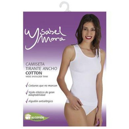 CAMISETA MUJER TIRANTE ANCHO YSABEL MORA