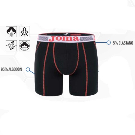 BOXER HOMBRE LARGO DEPORTIVO