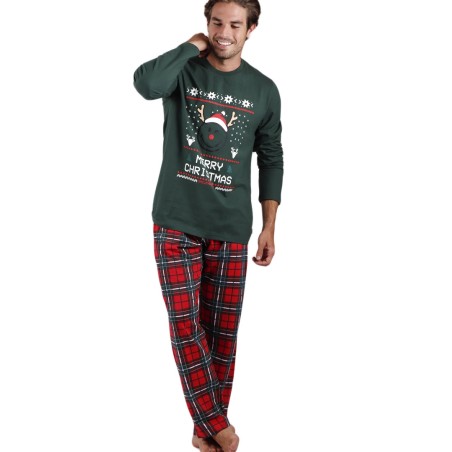 PIJAMA SMILY NAVIDAD HOMBRE