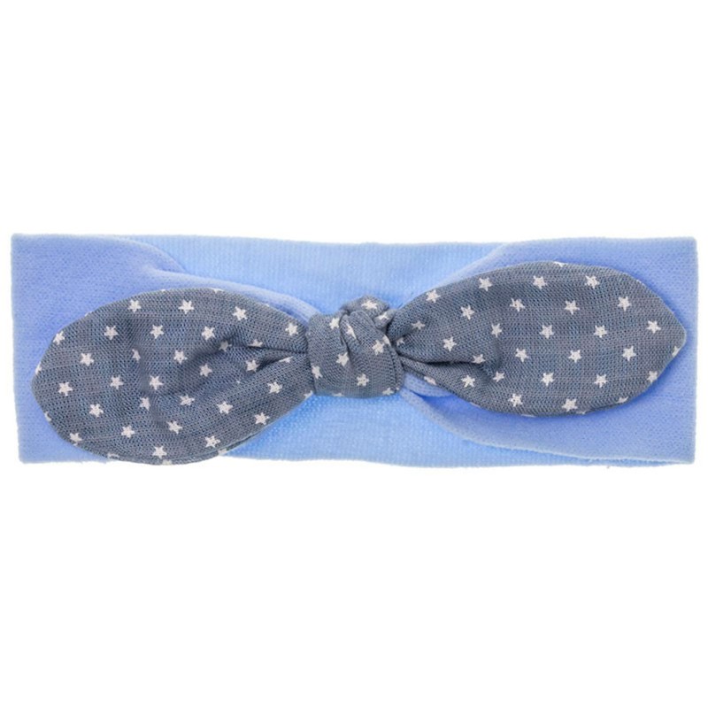 TURBANTE 4CM LAZO NUDO ESTRELLAS