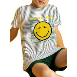 PIJAMA NIÑOS SMILEY