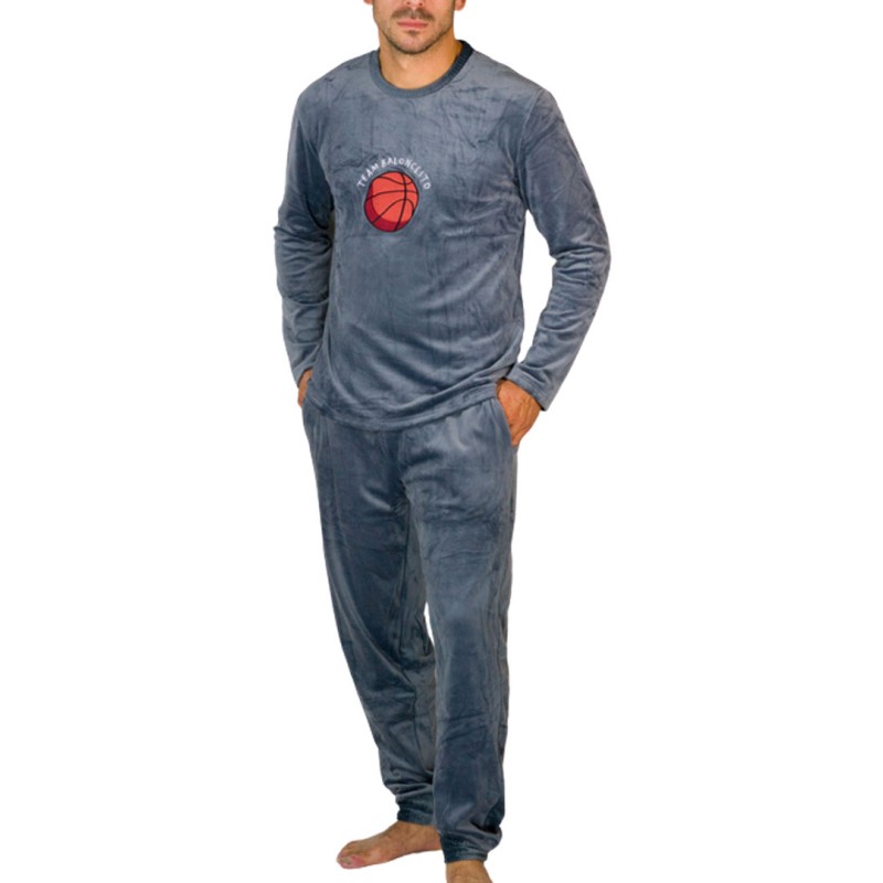 PIJAMA HOMBRE MICRO-VELUR