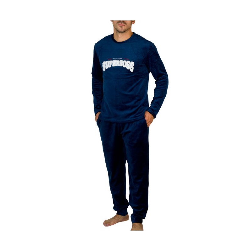 PIJAMA HOMBRE MICRO-VELUR