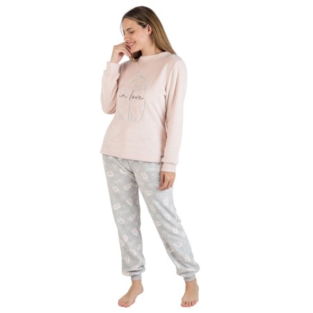 PIJAMA MUJER CORALINA