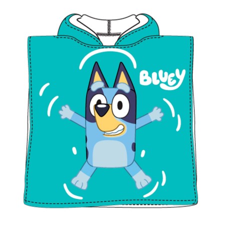 PONCHO PLAYA BLUEY 