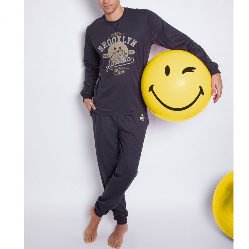 PIJAMA HOMBRE SMILEY