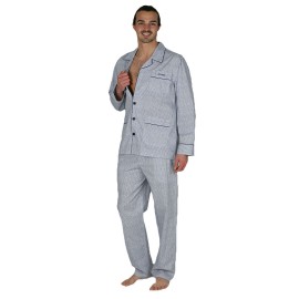 Pijama Hombre Pettrus Tela Clásico