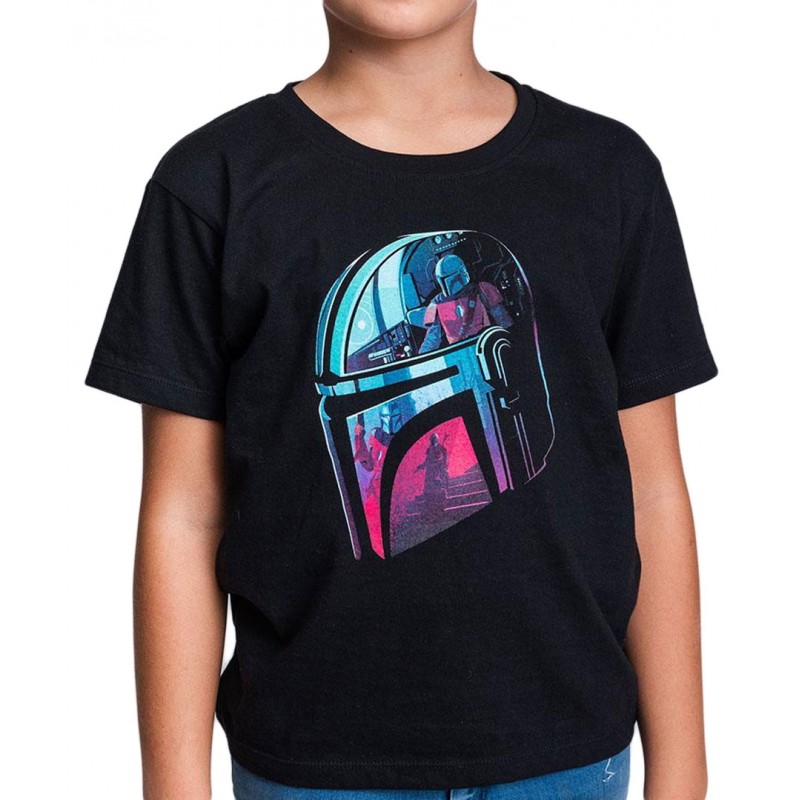 Camiseta Star Wars nino The Mandalorian