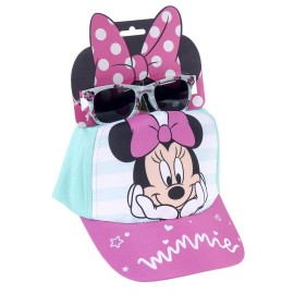 Visera Minnie niños con gafas de sol