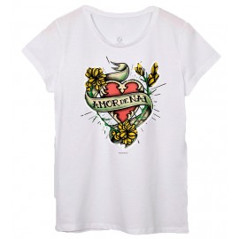 Camiseta Mujer rei Zentolo "Amor de Nai"