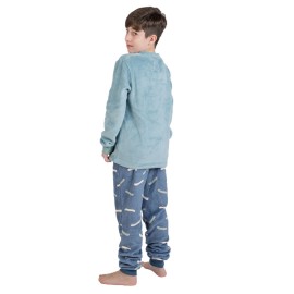Pijama calentito niño Olympus skate
