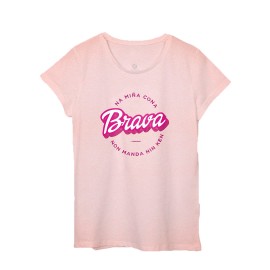 Camiseta Mujer Rei Zentolo "Brava" Manga Corta