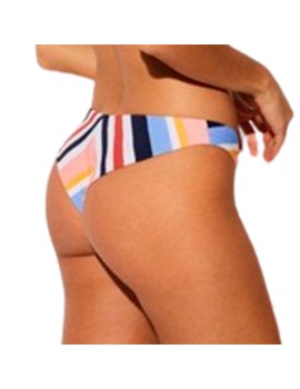 Braga bikini brasileña rayas colores Ysabel Mora