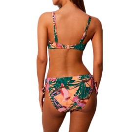 Bikini reductor piqué tropical Ysabel Mora