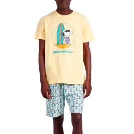 Pijama Snoopy Beach beagle hombre 