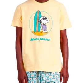 Pijama Snoopy Beach beagle hombre 