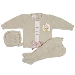 CONJUNTO BEBE 3PIEZAS